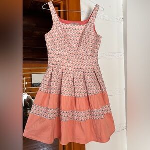 Darling London Embroidered Teardrop Print Dress – Size Small